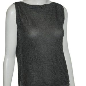 Skull Cashmere 10916 Cotton Viscose Skull Back S Gray Sweater